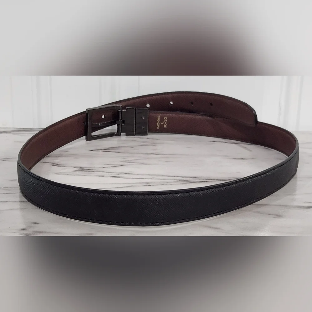 Izod reversible belt black/brown size 30-32